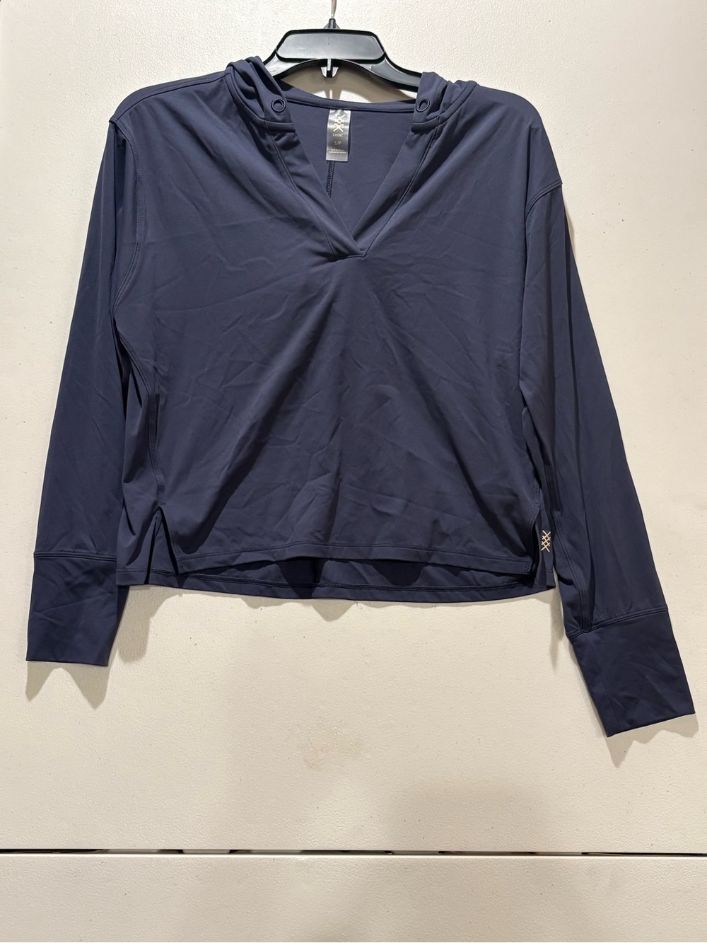 NWOT Rhone Serene Studio Hoodie - Navy Blue - Size Small (S/P)